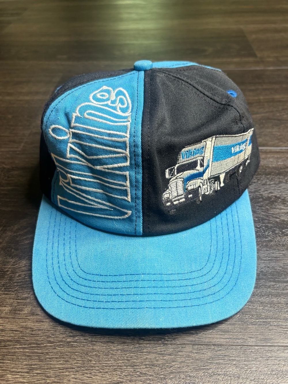 RARE Vintage K Products Viking Freight Truck Line Snap Back Hat